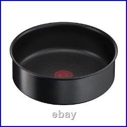 Tefal L7629542 22-Piece Induction Cookware Frying Pan & Sauce Pan Set, Black
