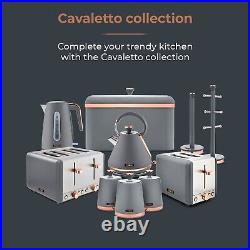 Tower Cavaletto Pan Set, 5 Piece, Non-Stick, Induction Safe, Grey T800232GRY