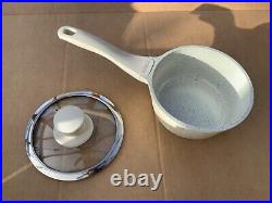 Tower Cerastone 5 Piece Ceramic Non Stick Pan Set Almond 28cm Saute & Roaster