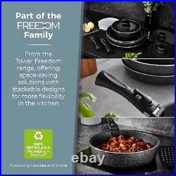 Tower Freedom Cerastone 13 Piece Cookware & Pan Set 10 Year Guarantee T900140