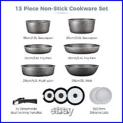 Tower Freedom Precision 13 Piece Cookware Pan Set 10 year Guarantee T900160