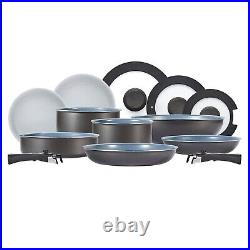 Tower Freedom T800200 13 Piece Cookware Set, Detachable Handles, Graphite New