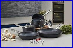 Tower T800031 Pan Set Black TruStone Induction Non Stick Easy to Clean 5 Piece