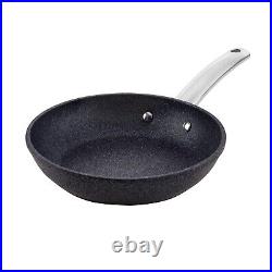 Tower TruStone Pan Set, 5 Piece, Induction Safe, Non Stick, Violet Black T800031