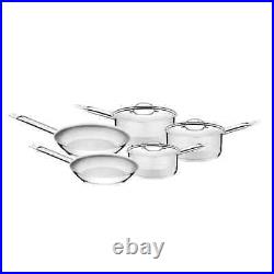 Tramontina 5 Piece Cookware Set with Lids Stainless Steel 65620/256 Induction Safe