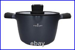 ZWIEGER Vesna a set of 5 pots with lids and aluminum pans