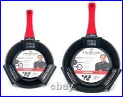 Zwieger Obsidian Set Of Frypans 2 Pcs Frying Pans 20, 24 CM Aluminium Pan New