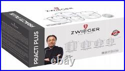 Zwieger Practi Plus Set Of Pots 8 Pcs Cookware Stockpot Stewpots Glass Lids Pot