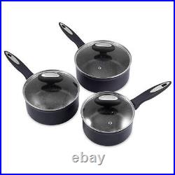 Zyliss Cook Non-Stick 3 Piece Saucepan Set